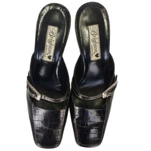 Brighton Slide on Tanner Mule heel